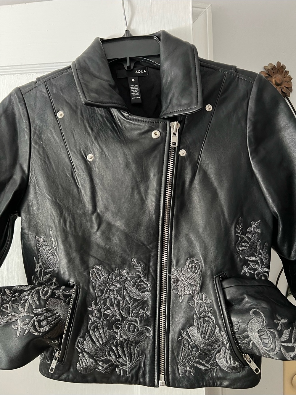 Leather jacket